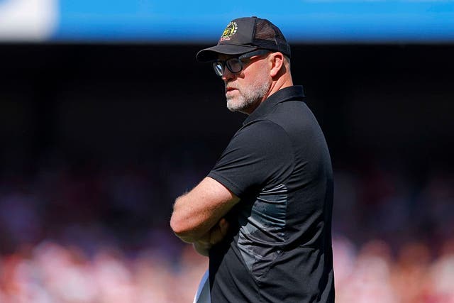 <p>Rob Hunter was only head coach for a month after Ali Hepher's demotion from the role</p>