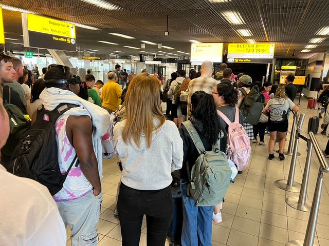 <p>Changing places: Amsterdam Schiphol airport</p>