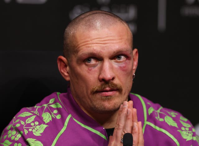 <p>Oleksandr Usyk has invited Donald Trump to spend a week in Ukraine amid the ongoing war with Russia</p>