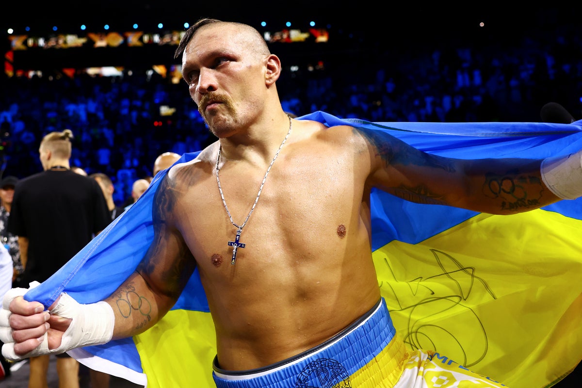 Ukraine boxer Oleksandr Usyk invites Trump to ‘live in my house’ to experience Russian war