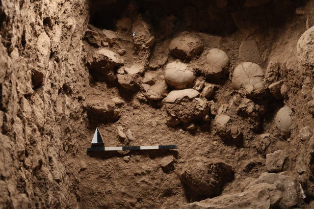 <p>Sefertepe, a room where skulls were left </p>