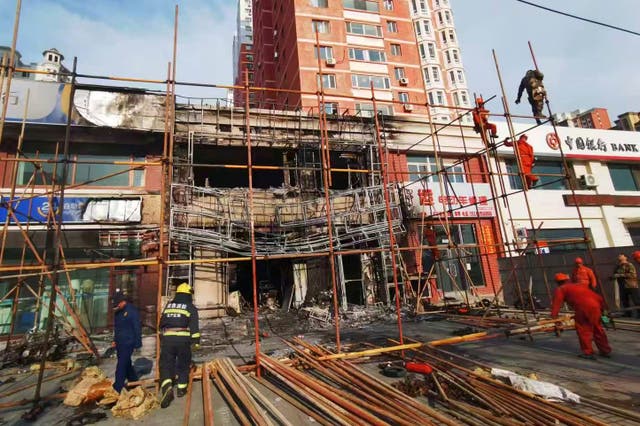 China Restaurant Fire