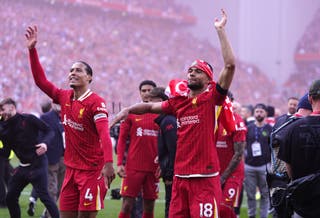 Liverpool won the Premier League title at a canter this season (Peter Byrne/PA)