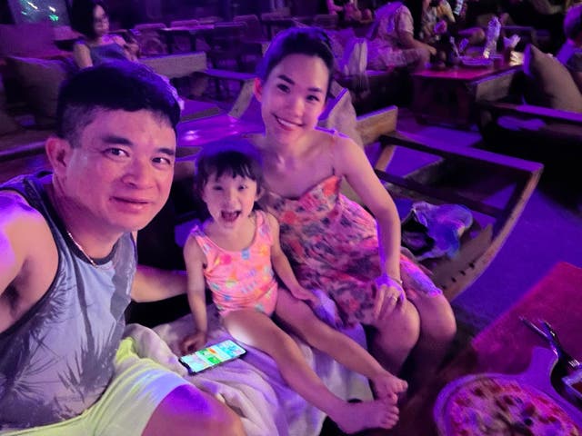 <p>Richard Le, Linh Hoang and their five-year-old daughter Katie Le were all killed on Saturday. </p>