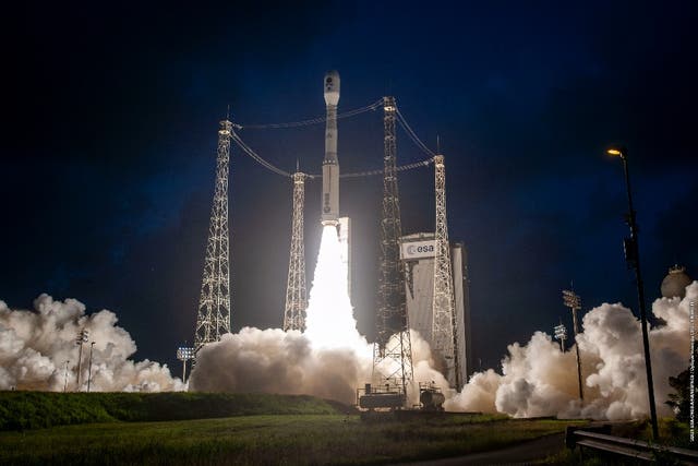 <p>Biomass lifting off</p>