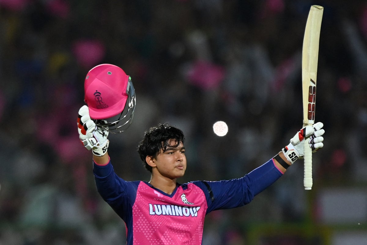 Vaibhav Suryavanshi Breaks IPL Century Records at 14