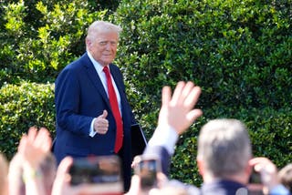 Donald Trump's approval rating has fallen