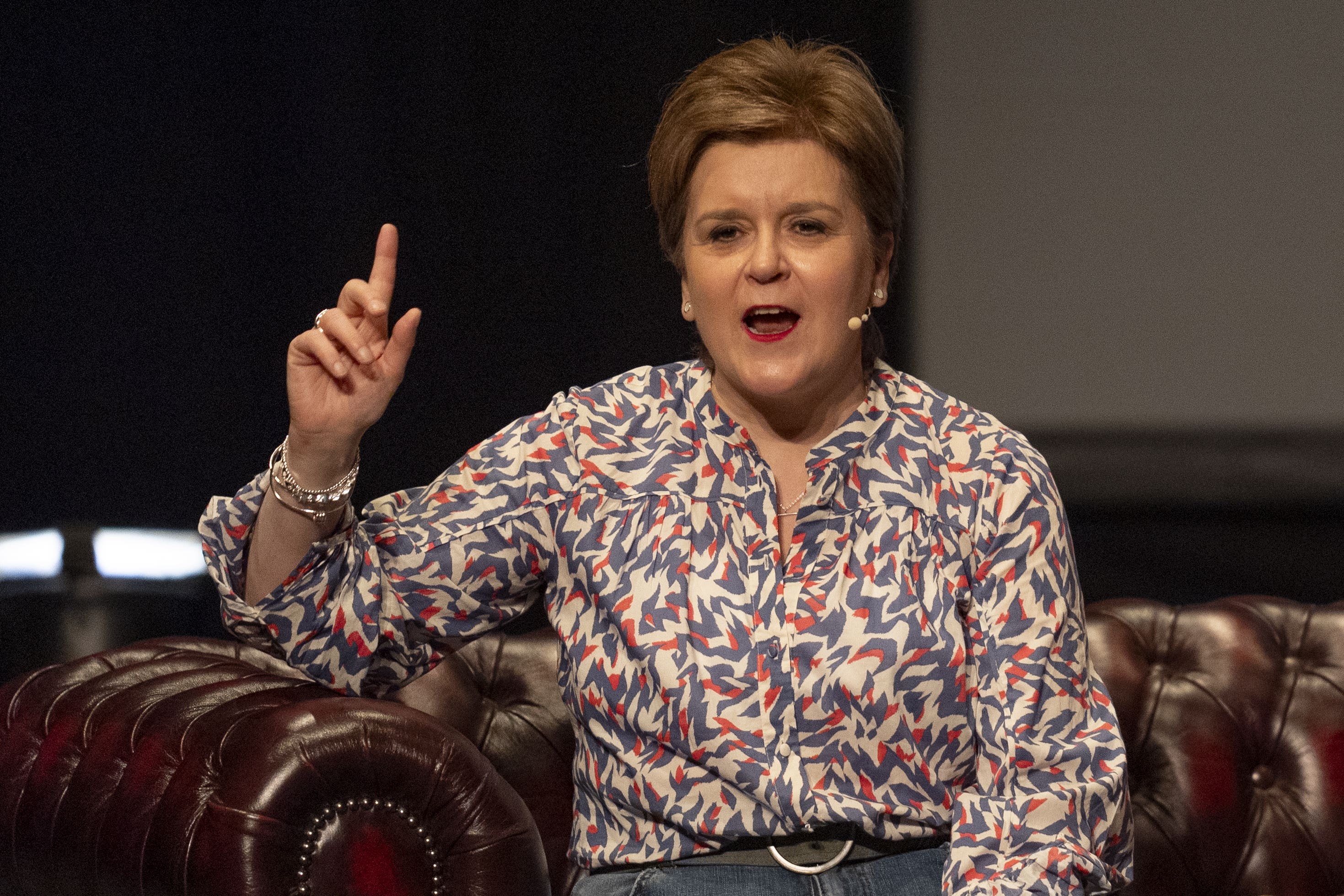 Nicola Sturgeon will launch her memoir at the Edinburgh International Book Festival (Jane Barlow/PA)