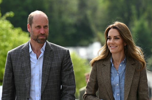 <p>William and Kate during a recent trip to the Isle of Mull in Scotland</p>
