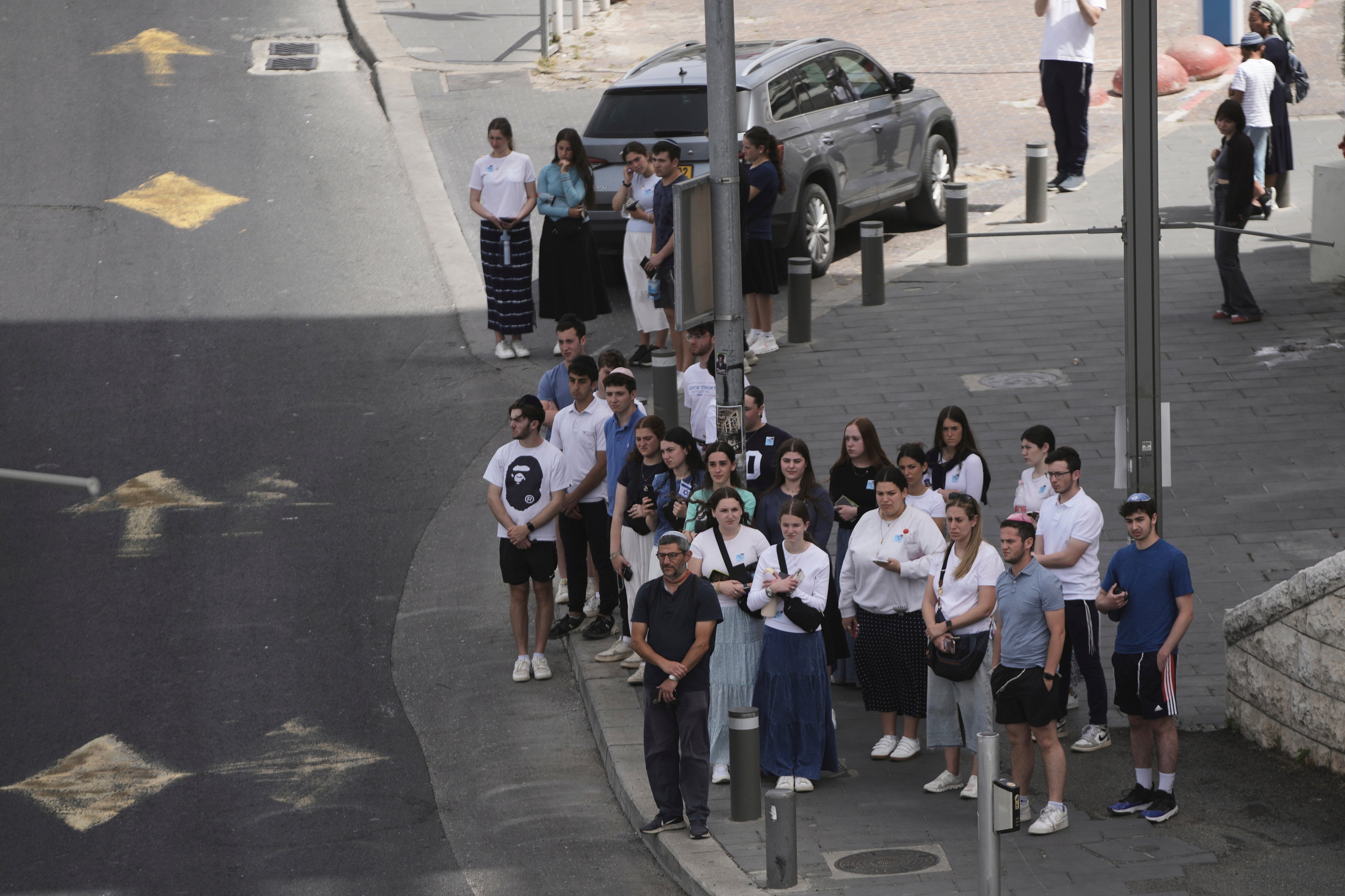 Israel Palestinians Memorial Day