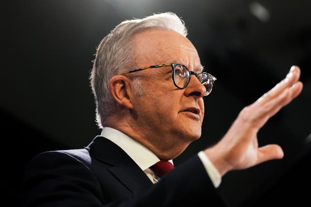 <p>Australian prime minister Anthony Albanese</p>