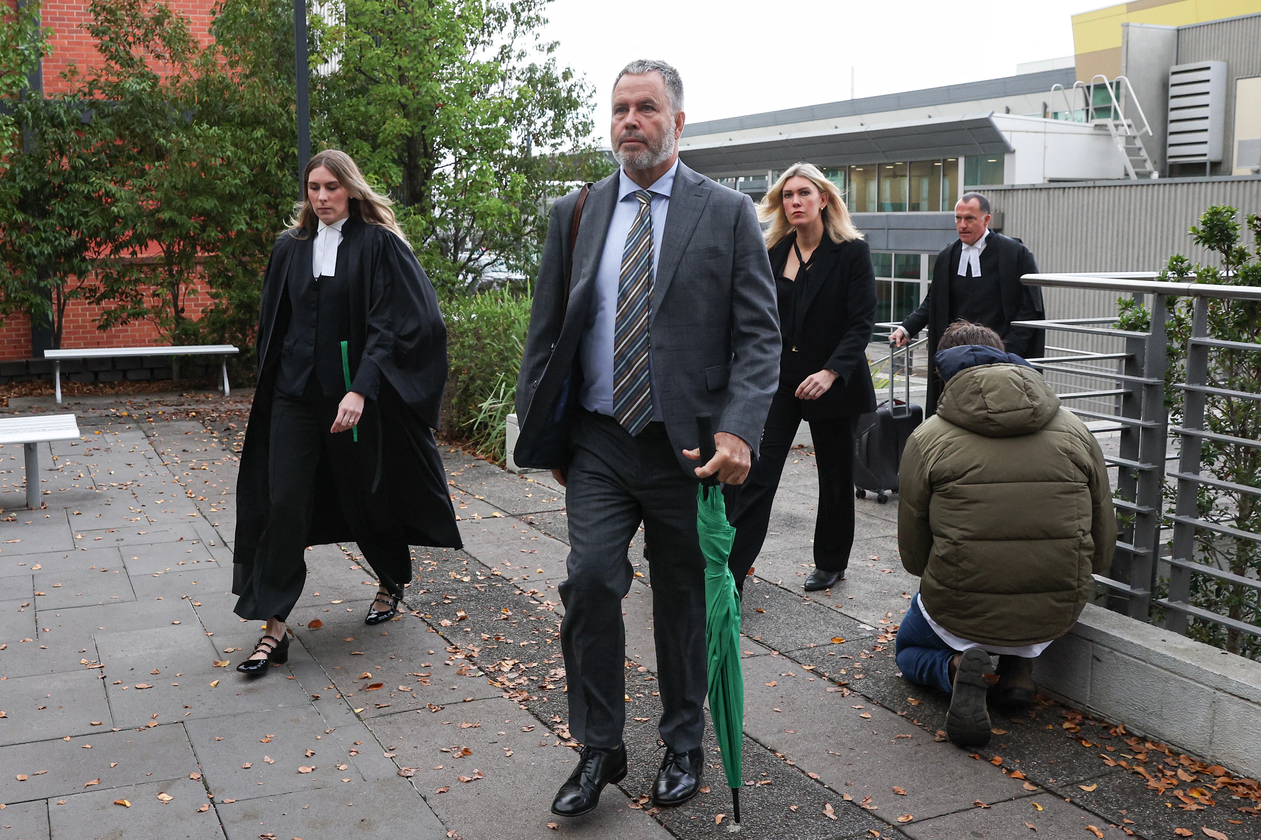  Barrister Sophie Stafford, Lawyer Bill Doogue, Lawyer Ophelia Holloway, and Barrister Colin Mandy SC