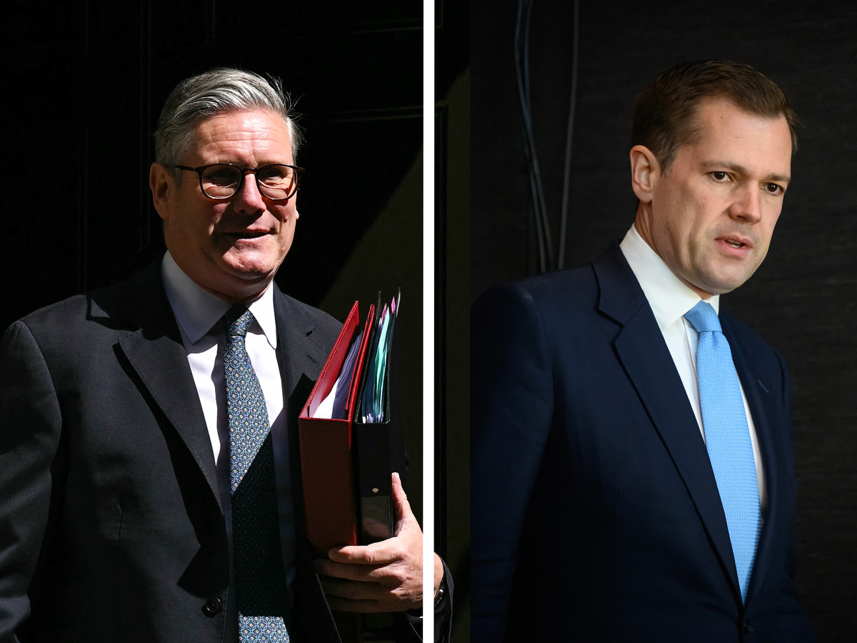 Starmer mocks Robert Jenrick's leadership ambitions with marathon jibe |  News | Independent TV