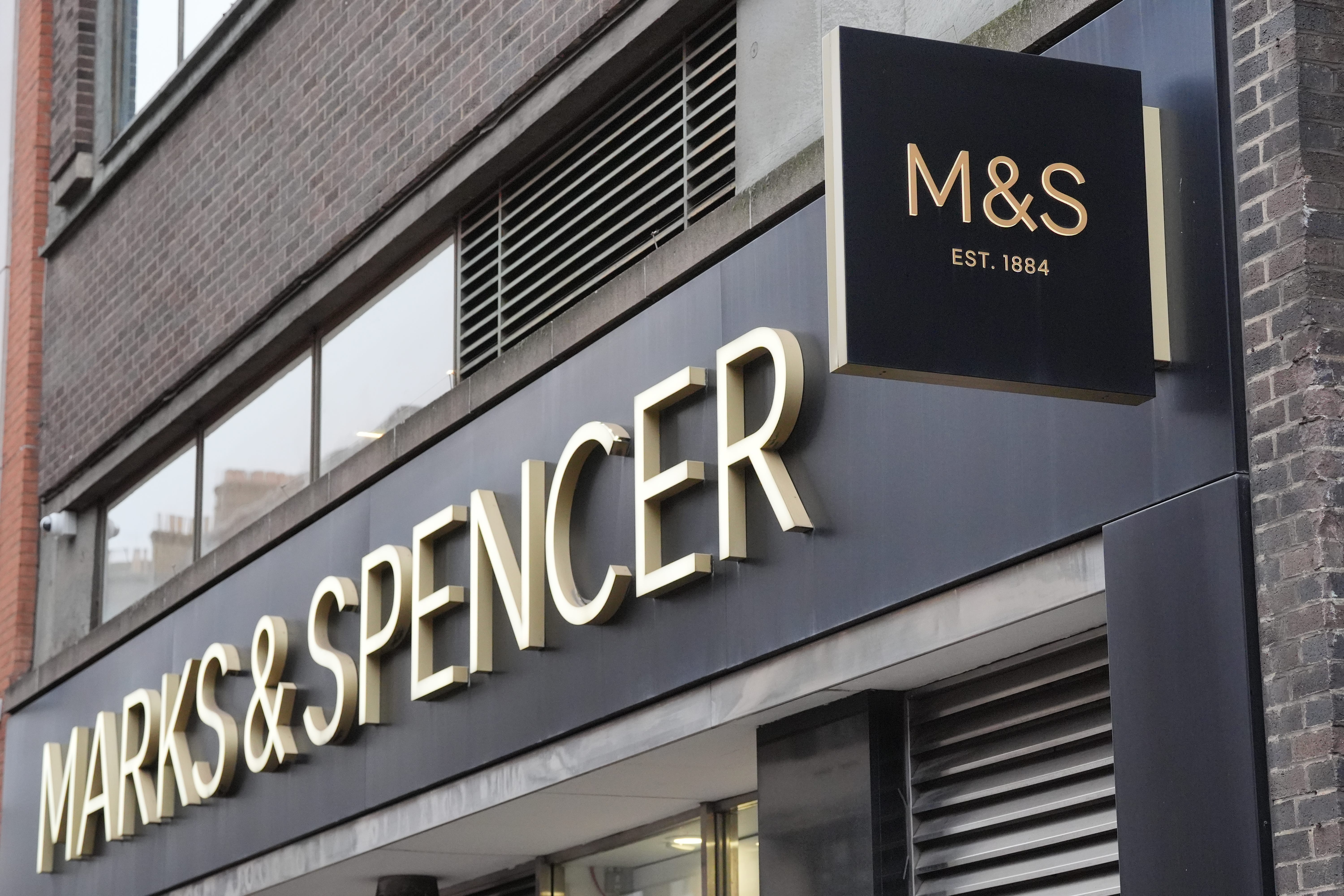 Marks & Spencer is dealing with the fallout of a cyber attack last week (Jonathan Brady/PA)