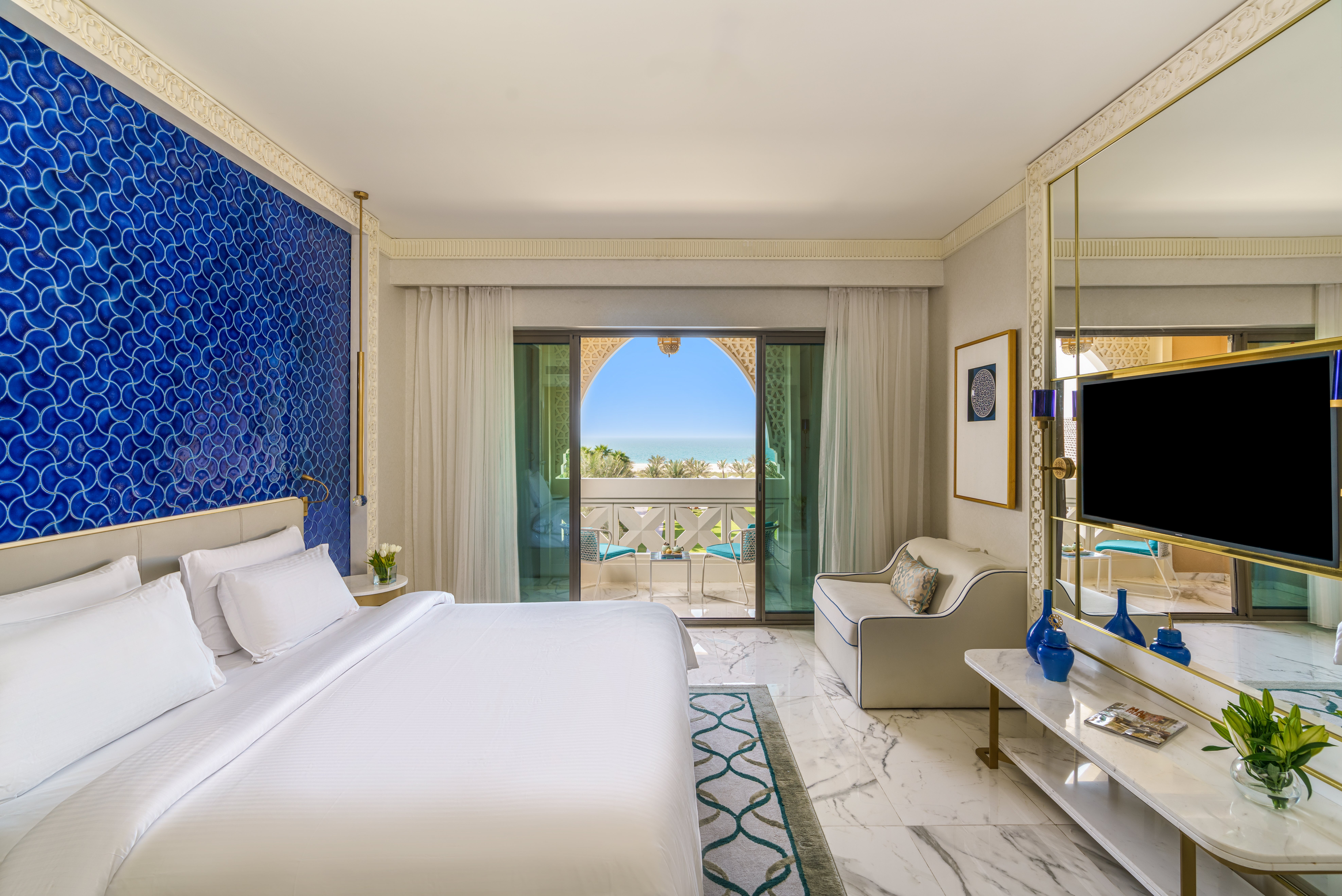 Overpacked? No matter – Rooms at Rixos Premium Saadiyat Island have plenty of space