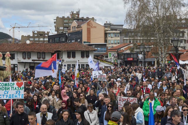 SERBIA-PROTESTAS