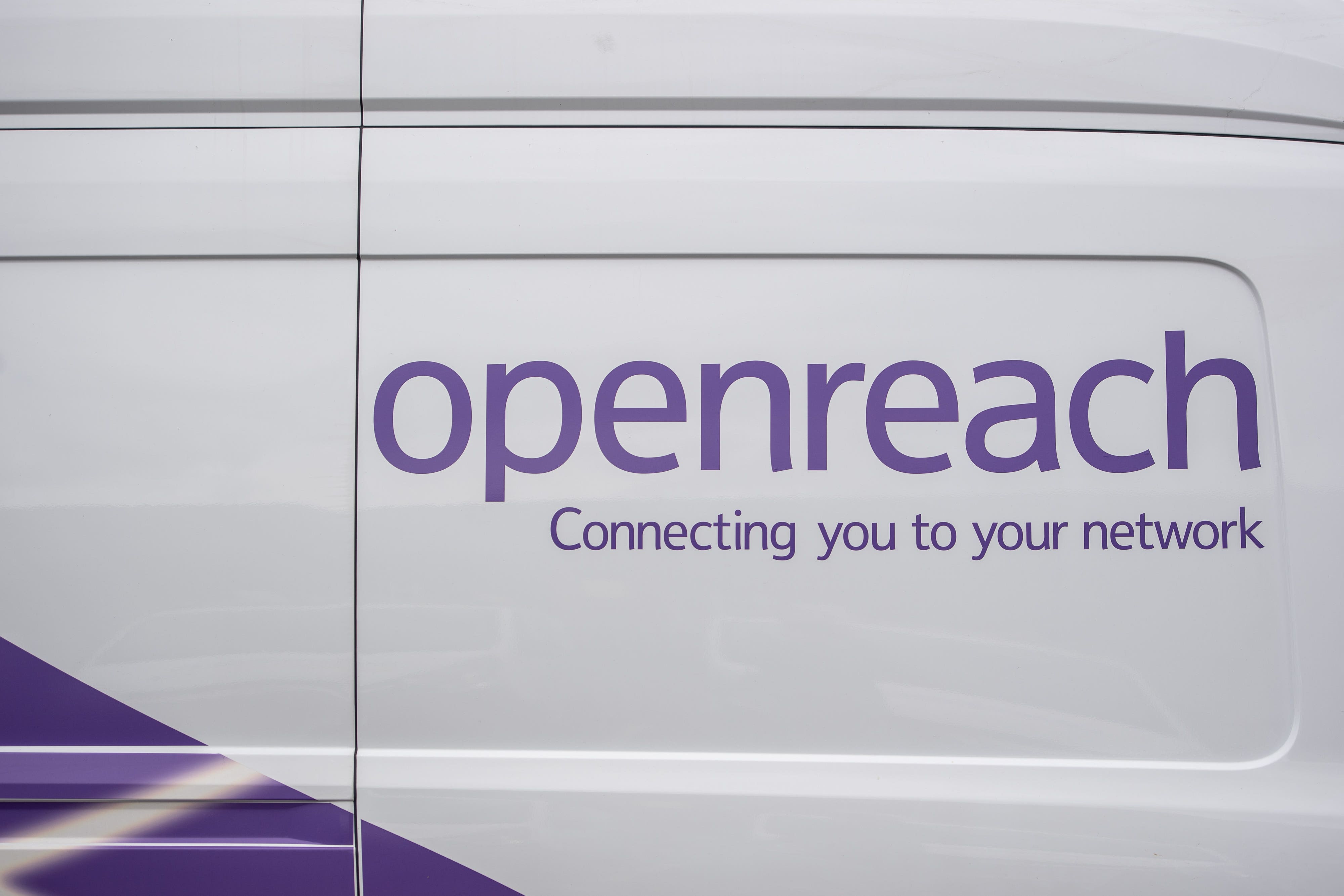 Openreach said some regions could be ‘left behind’ when it comes to digital connectivity (Joe Giddens/PA)