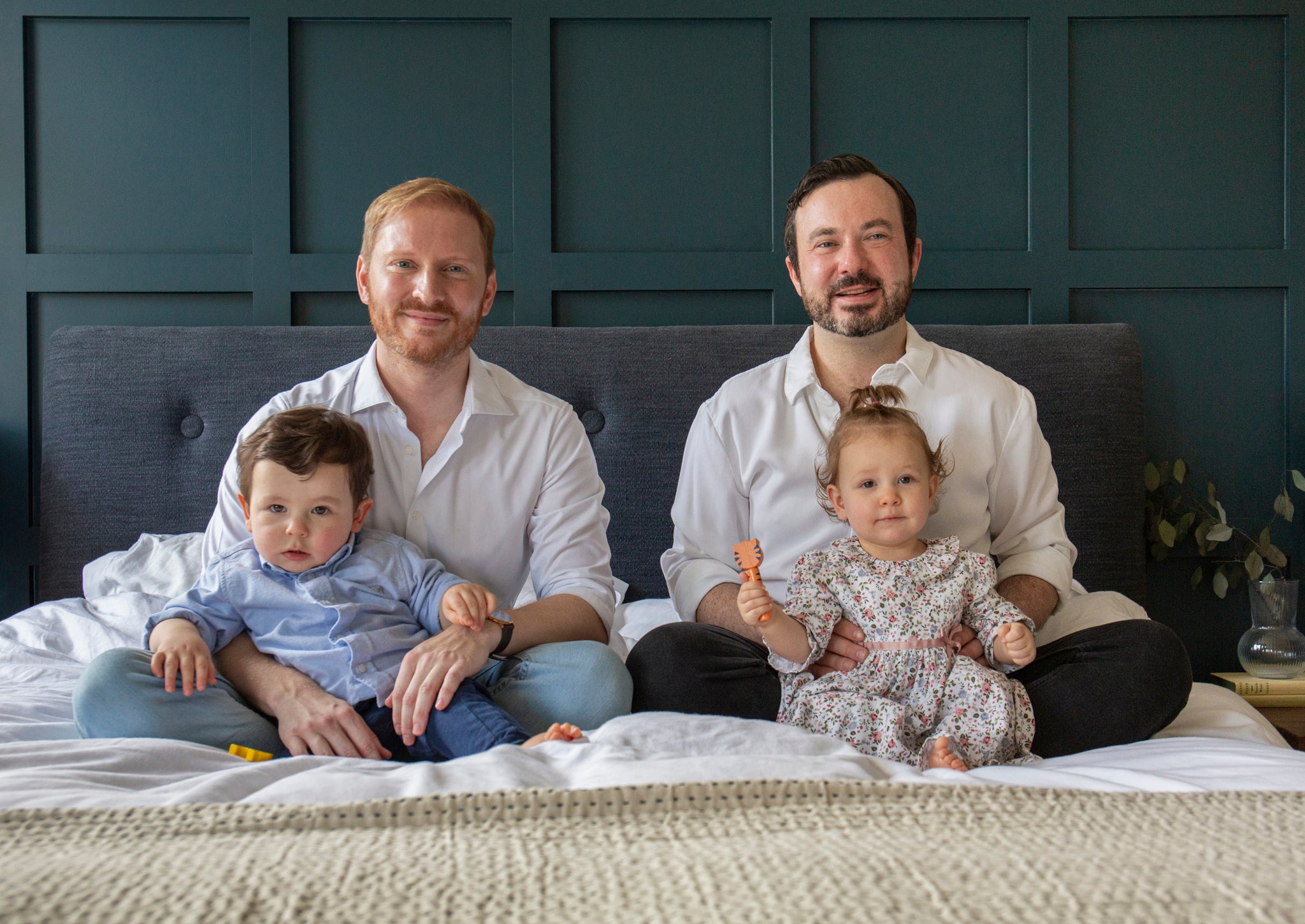 Shaun and Paul decided to have their children via surrogacy in Colombia