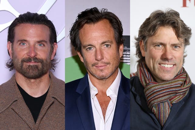 <p>Bradley Cooper, Will Arnett and John Bishop</p>