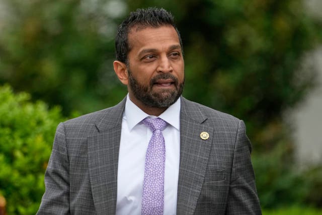 <p> FBI director Kash Patel arrives on the South Lawn of the White House before President Donald Trump and first lady Melania Trump participate in the White House Easter Egg Roll, April 21, 2025, in Washington. (AP Photo/Alex Brandon, File)</p>