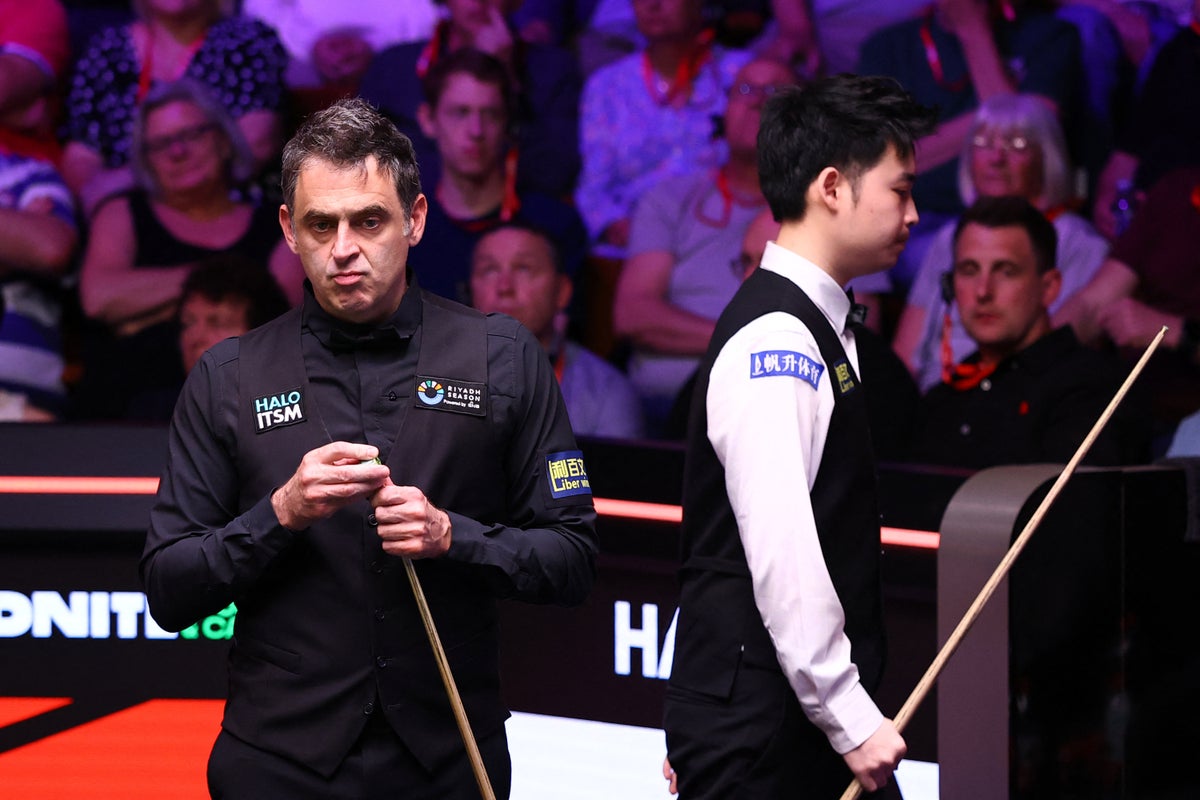 Ronnie O’Sullivan v Si Jiahui LIVE: World Snooker Championship score and updates plus Higgins v Williams Ronnie O’Sullivan v Si Jiahui LIVE: World Snooker Championship score and updates plus Higgins v Williams