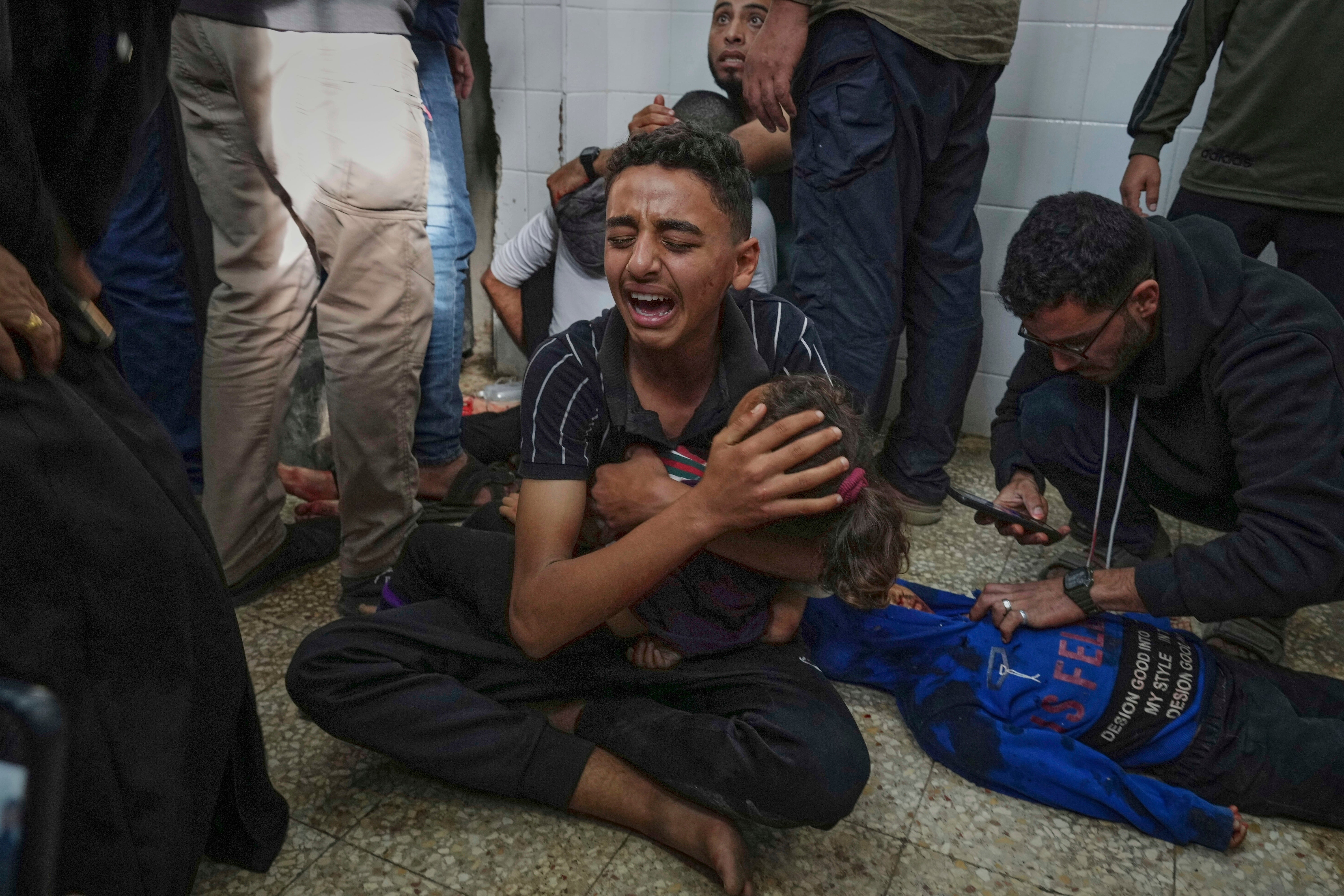 GAZA-NIÑOS ASESINADOS
