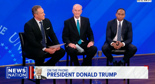 Trump starts talking about Harlem when asked about Harvard