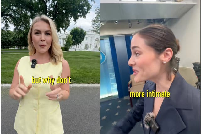 <p>Fans asked Mackz to remove her interview with Tim Walz from the top of her social media feed</p>