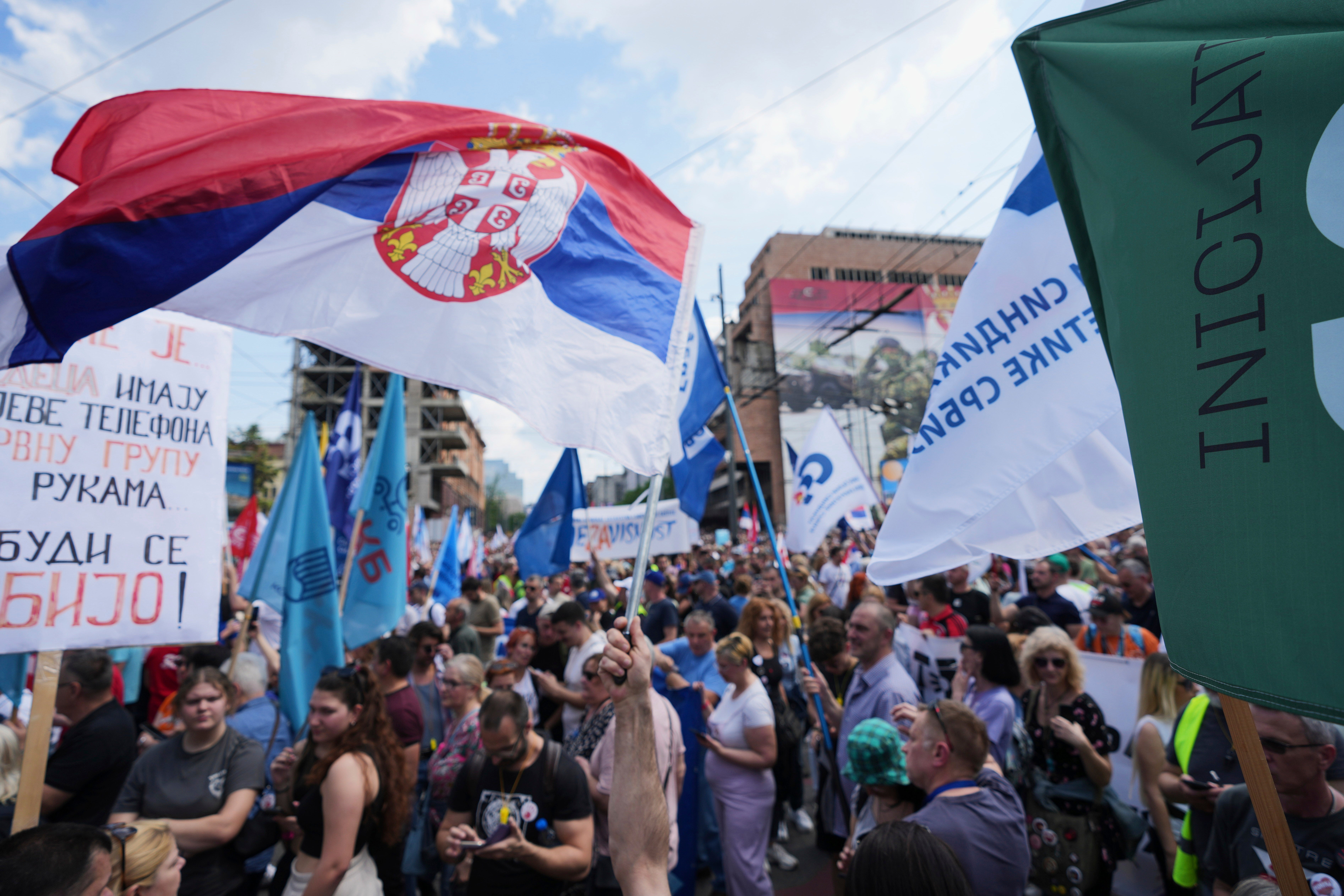 Serbia Protests