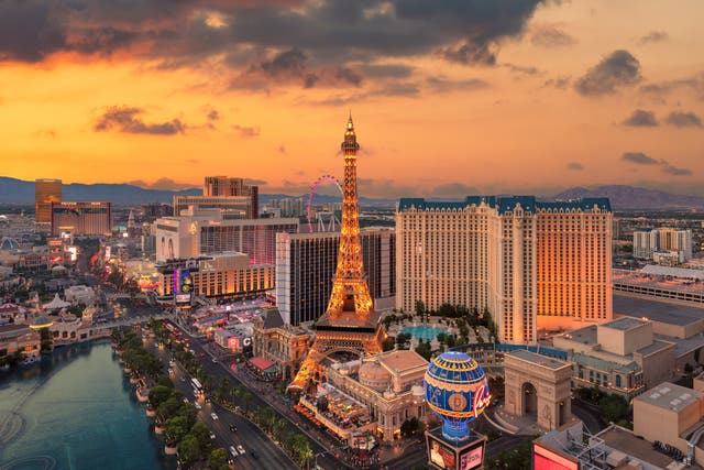 <p>Sunset on Las Vegas Boulevard? Prices are dropping as tourists stay away</p>