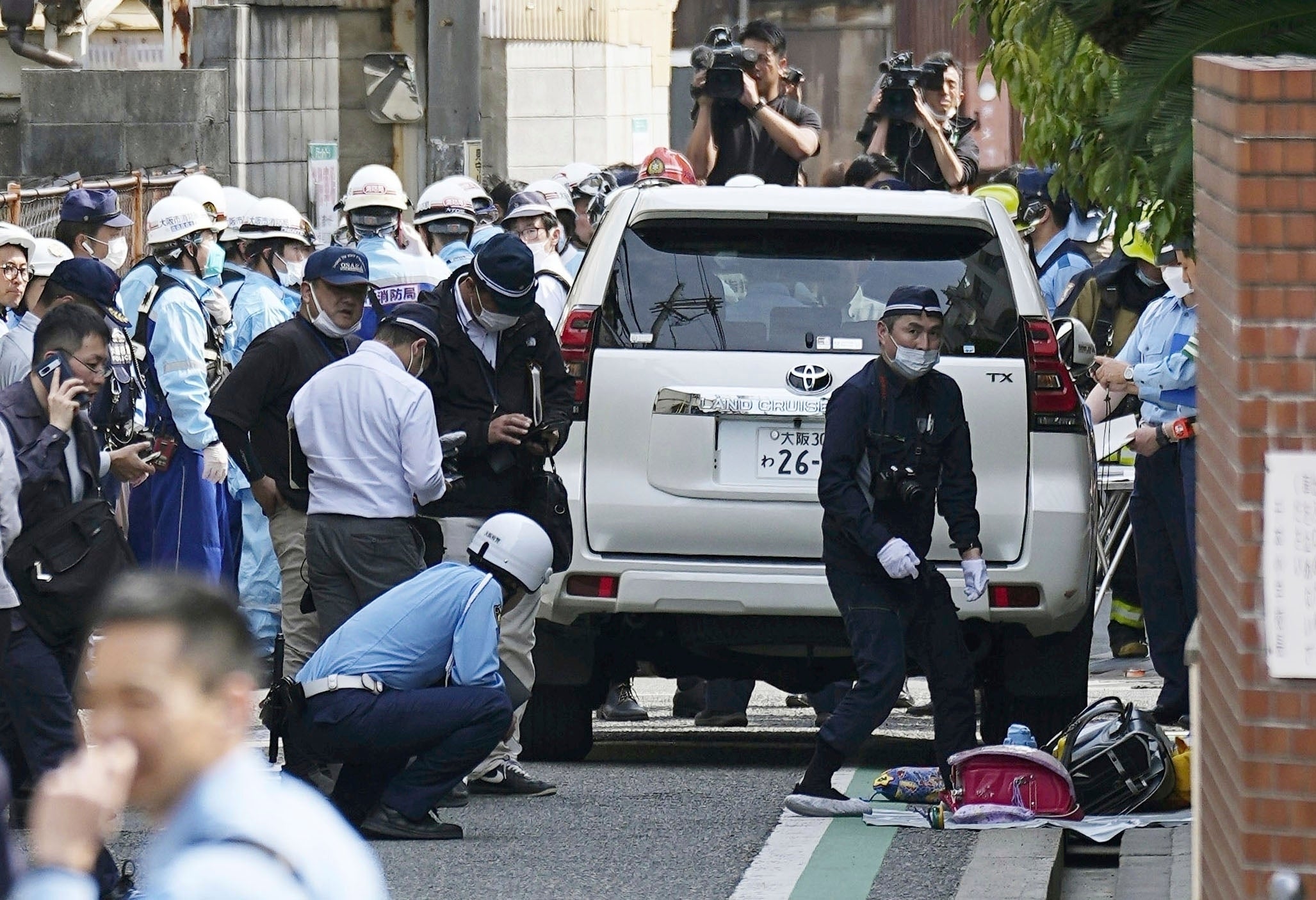 JAPON NIÑOS ATROPELLADOS