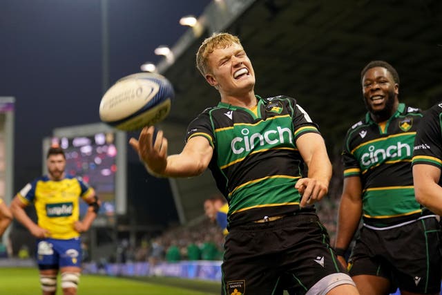 Fin Smith will spearhead Northampton’s victory bid against Leinster (Joe Giddens/PA)