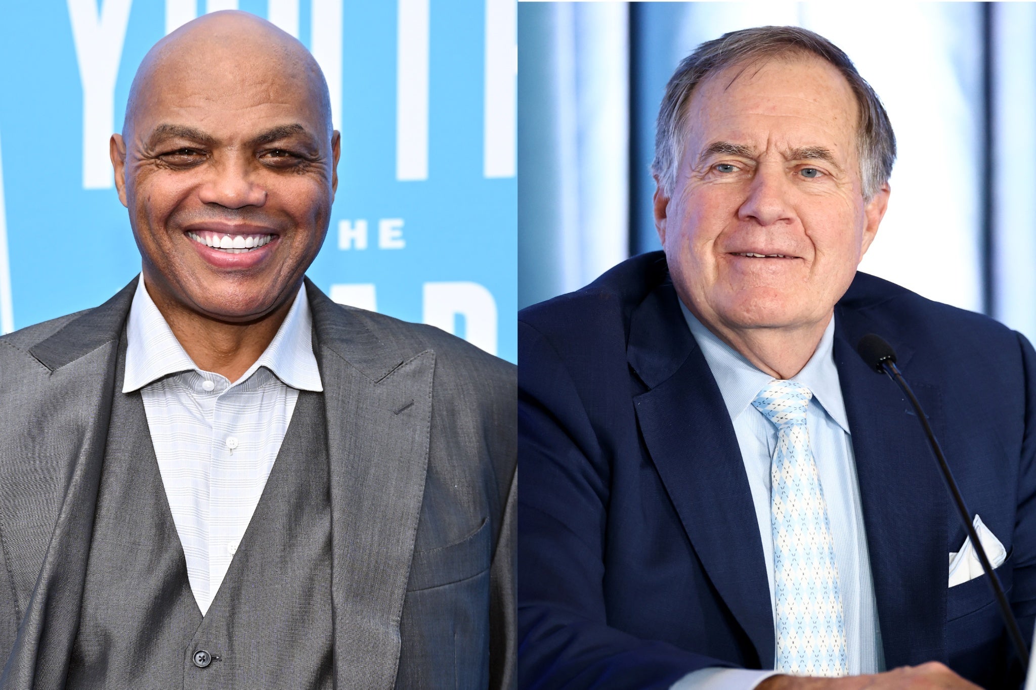 Charles Barkley (left) says he might ‘reach out’ to Bill Belichick after viral CBS interview