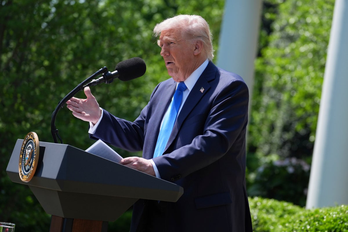 Trump uses National Day of Prayer to insult Biden and claim he was sent there by god