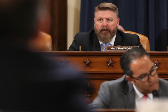 <p>House Intelligence Committee member Rep. Rick Crawford (R-AR)</p>