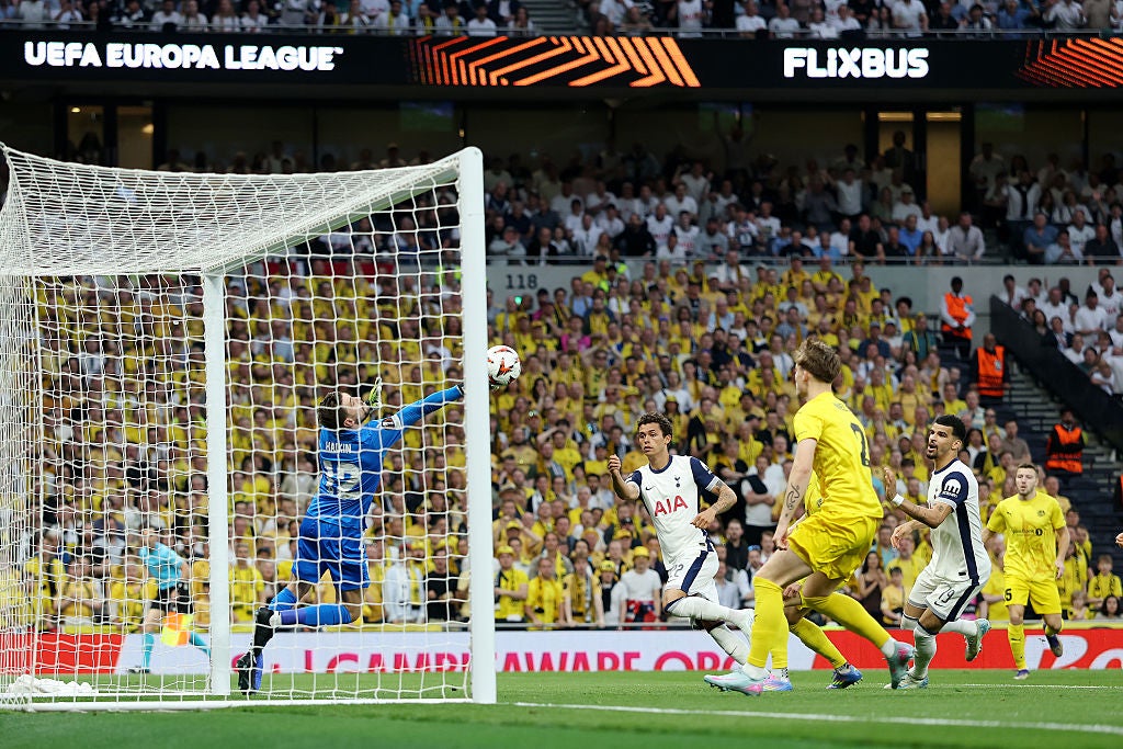 Johnson scores after just 41 seconds of the semi-final