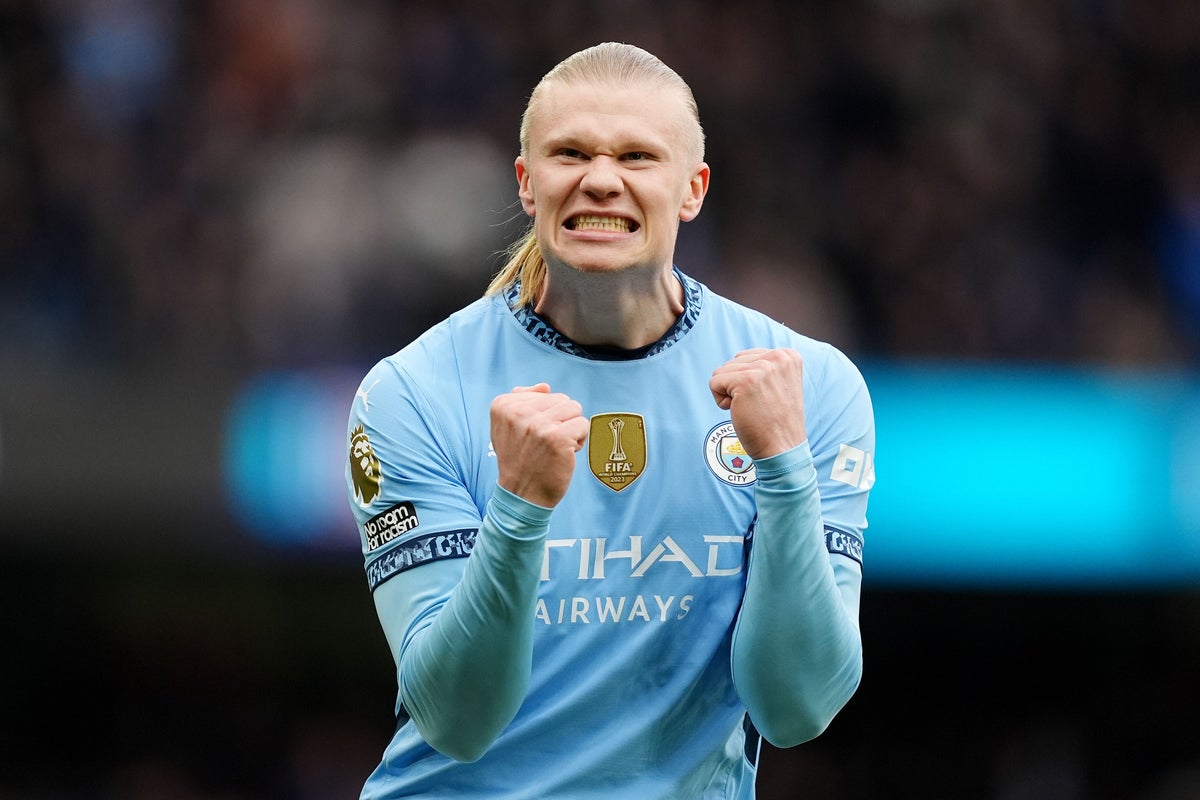 Pep Guardiola expects Erling Haaland to return for Man City soon
