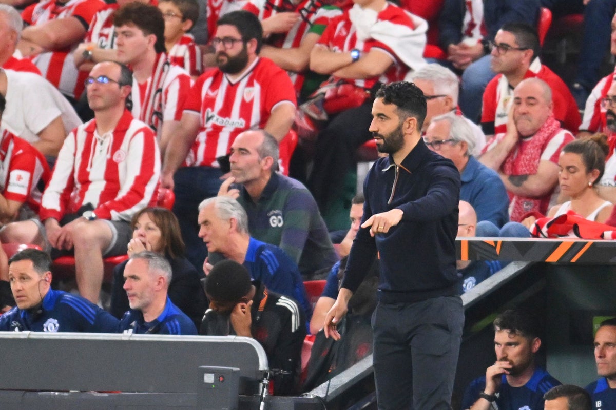 Ruben Amorim says Man United not through to final yet despite victory in Bilbao