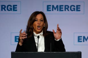 Harris accuses Trump of abandoning American ideals