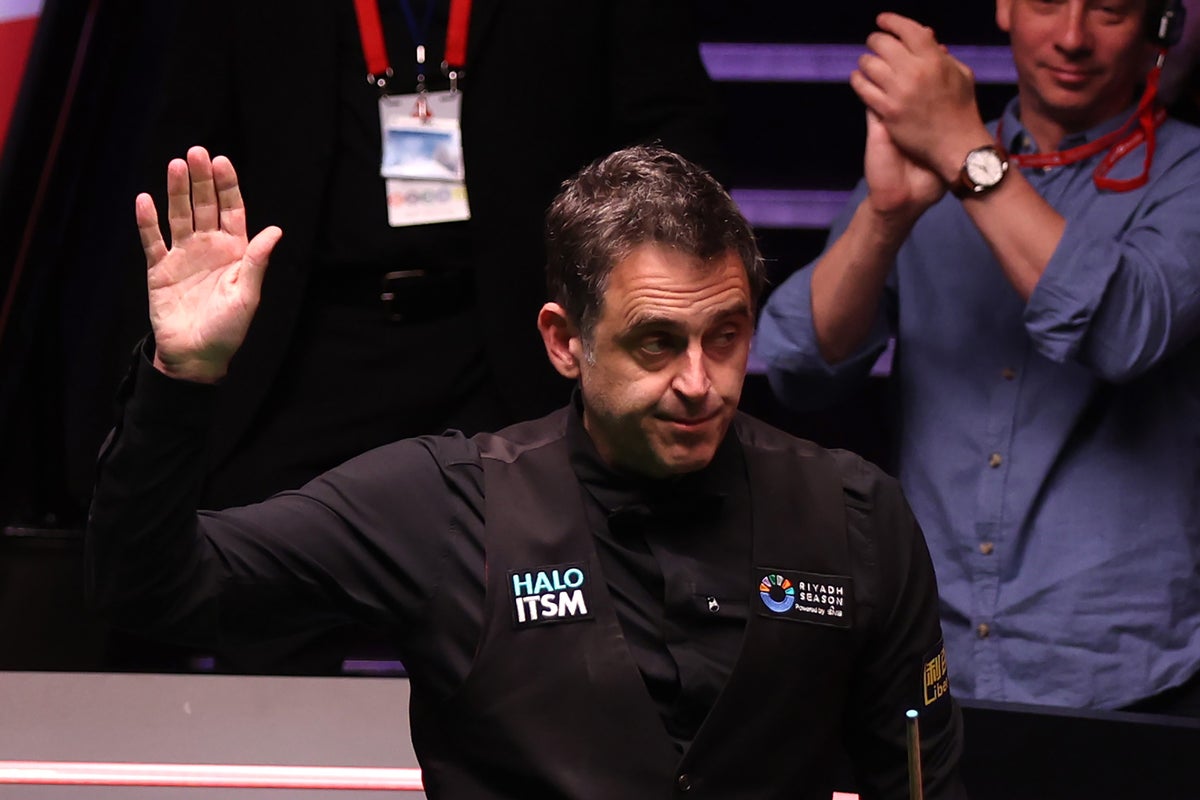 Ronnie O’Sullivan v Zhao Xintong LIVE: World Snooker Championship semi-final scores as Trump meets Williams
