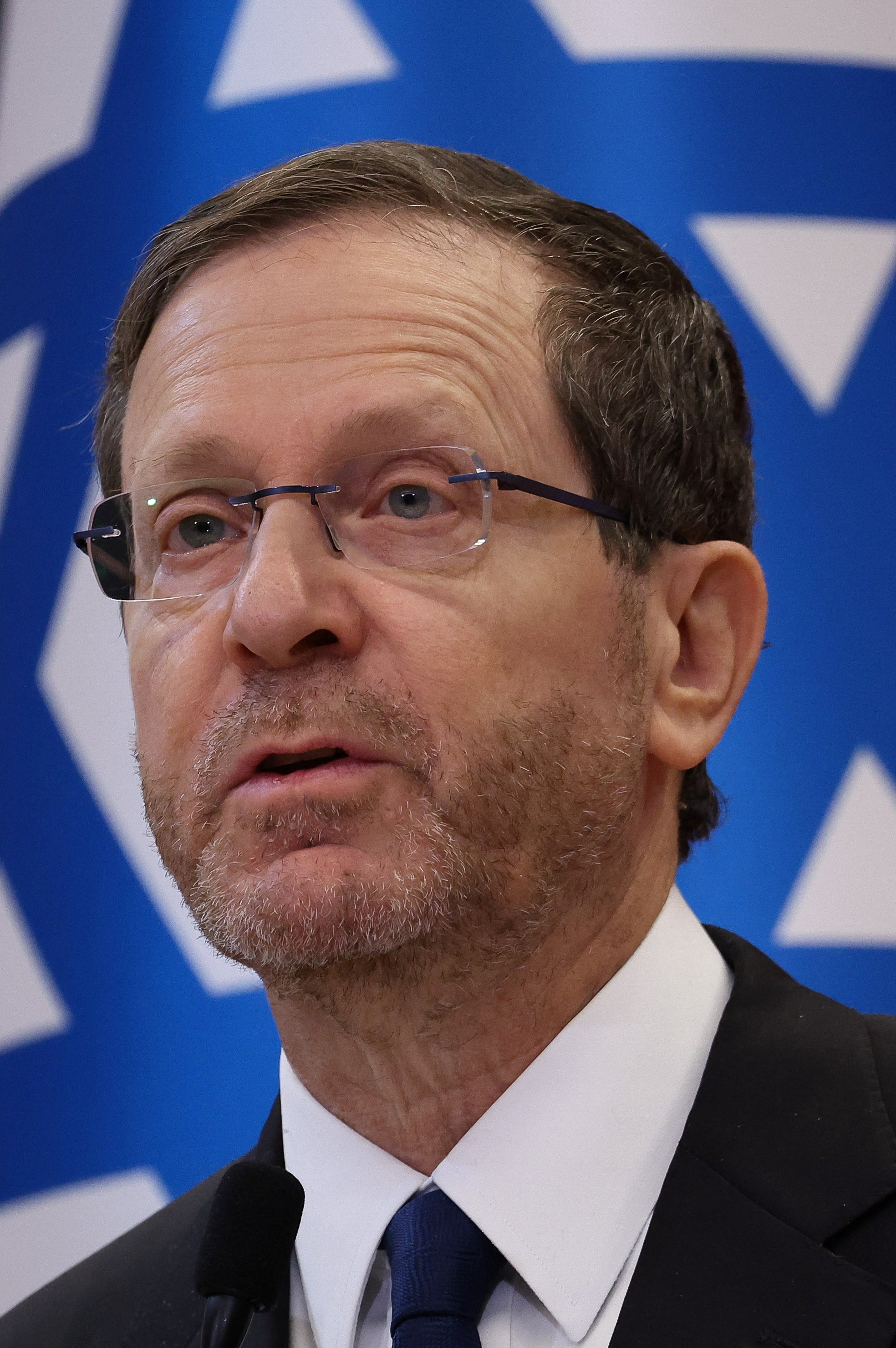 Israeli President Isaac Herzog paid tribute to Milgrim