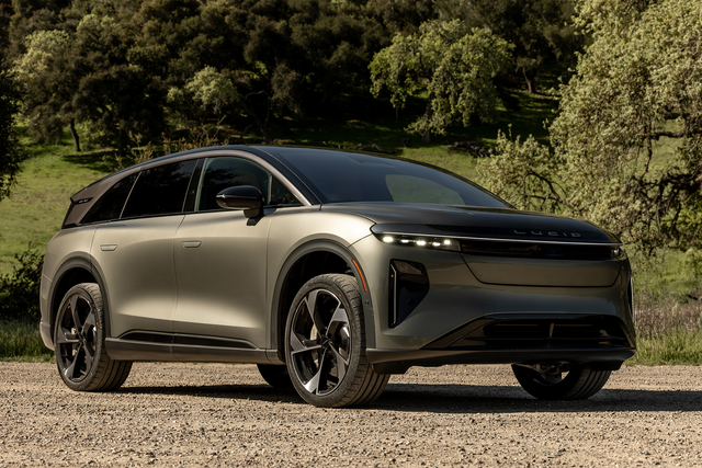 <p>There are no imminent plans for a right-hand drive Lucid Gravity, sadly</p>