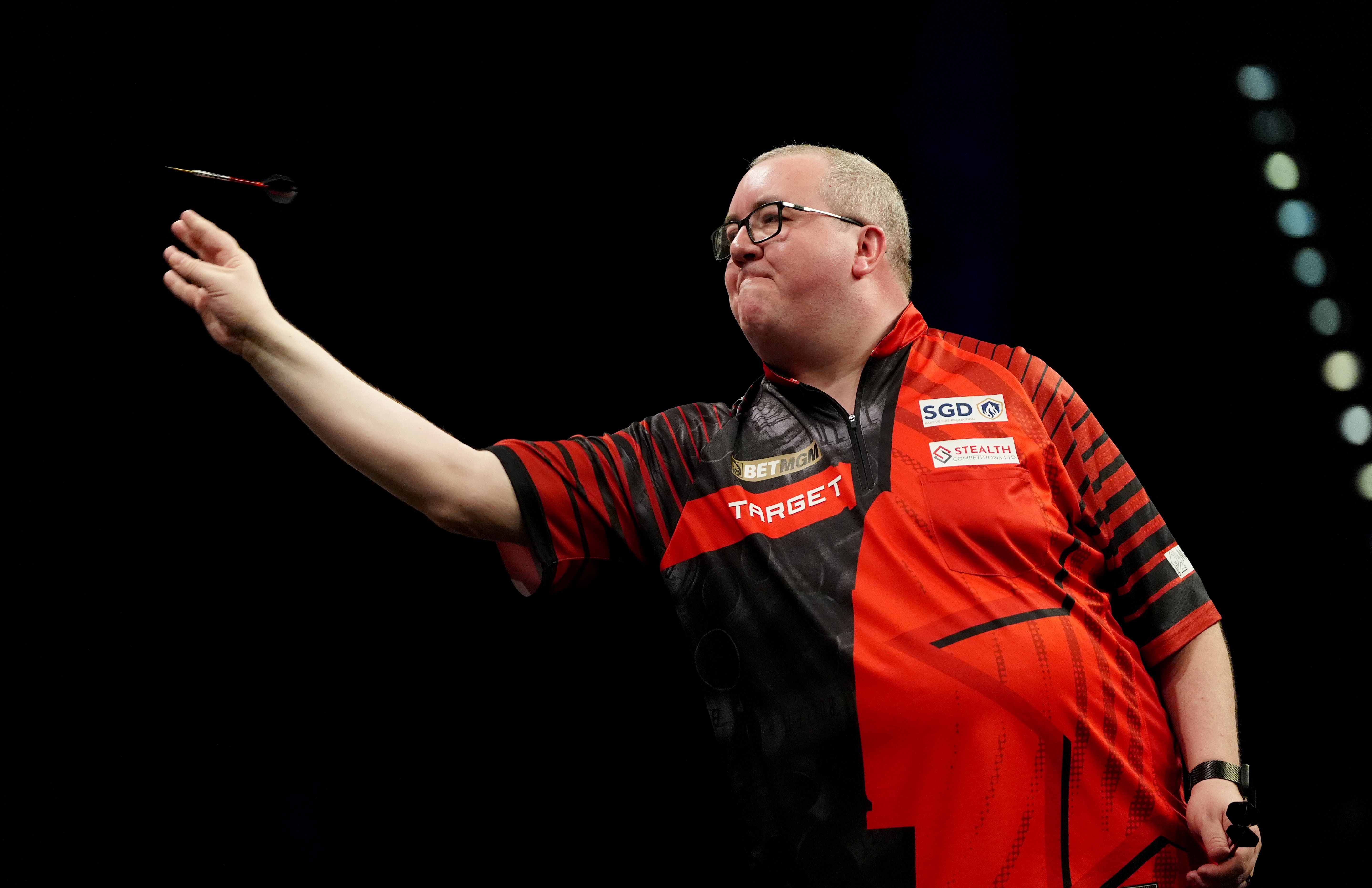 Stephen Bunting again came up short in Birmingham (David Davies/PA)