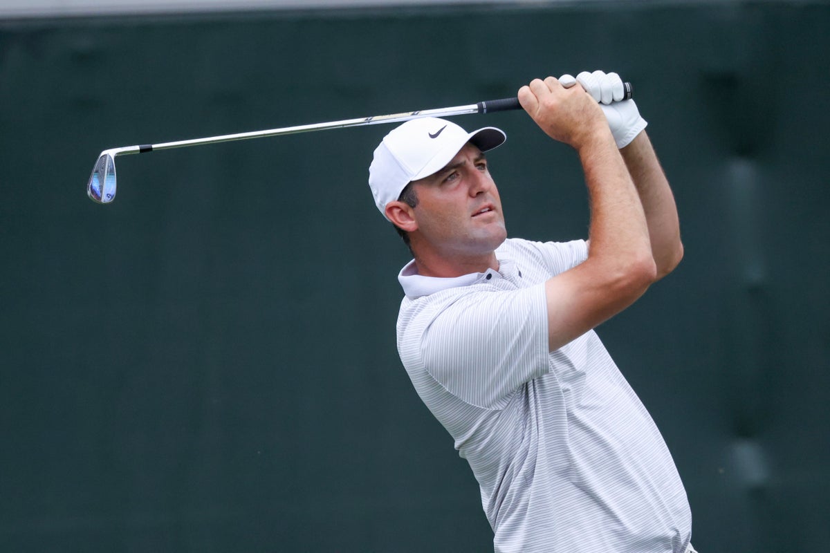Scottie Scheffler takes two-shot lead in opening round of Byron Nelson