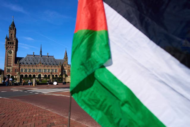 World Court Israel Palestinians