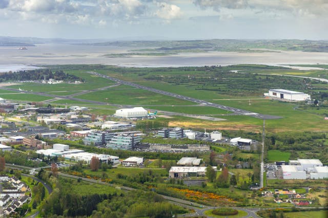 Palestine Action Eire said three of its activists ‘entered the airport runway’ at Shannon in an attempt to inspect a US military plane (Hans Blossey/Alamy/PA)