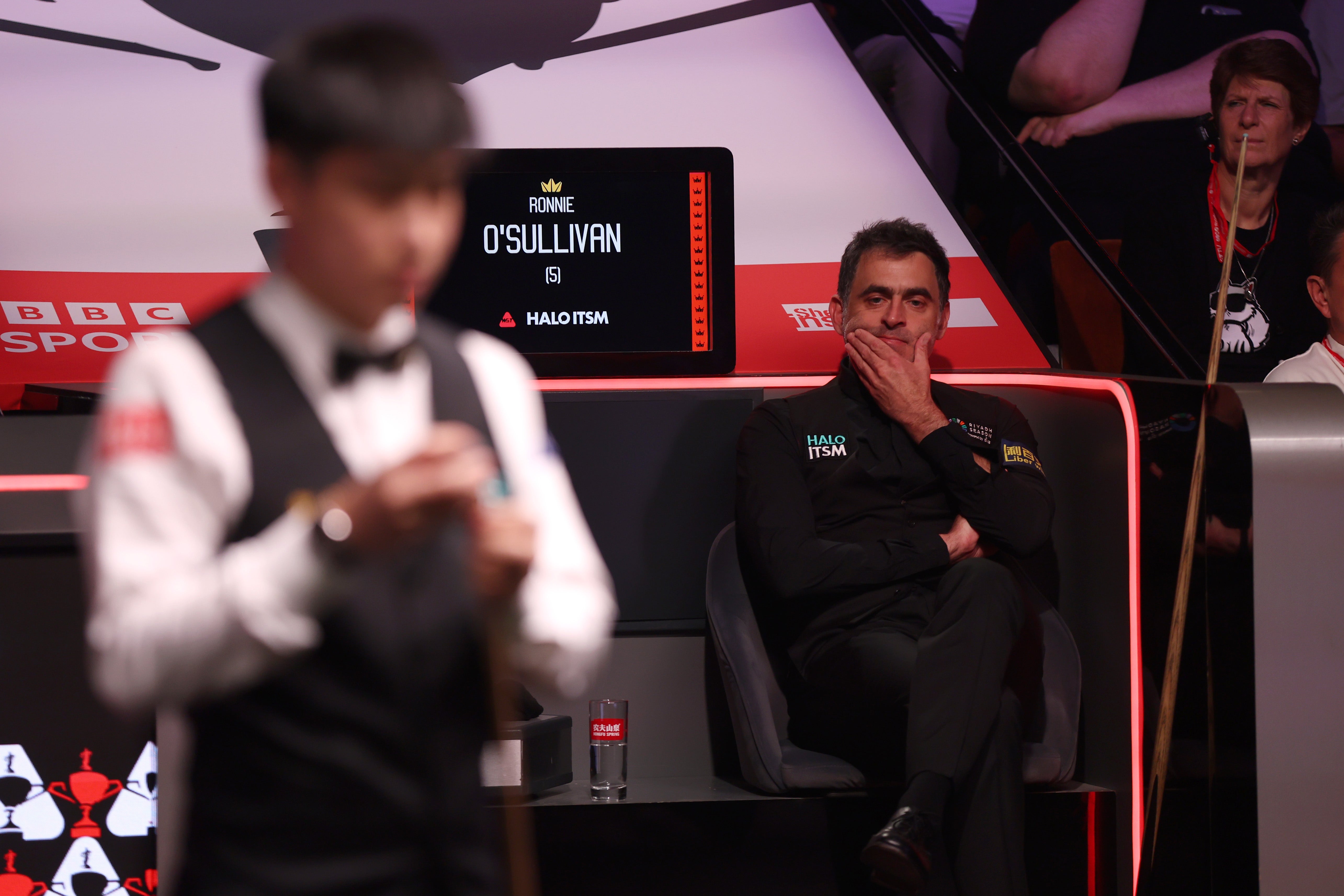 Zhao Xintong won eight frames on the bounce this morning