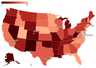 Map reveals US states with the worst drug problems
