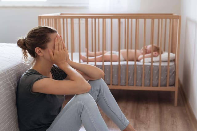 <p>Postnatal depression can start any time in the first year after giving birth</p>