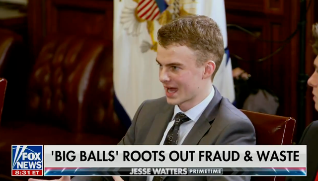 <p>Edward Coristine, the Musk acolyte known as 'Big Balls,’ has broken his silence on his role working for the Department of Government Efficiency </p>